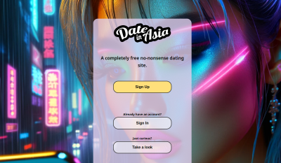DateInAsia screenshot 2