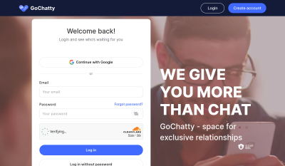 GoChatty screenshot 2