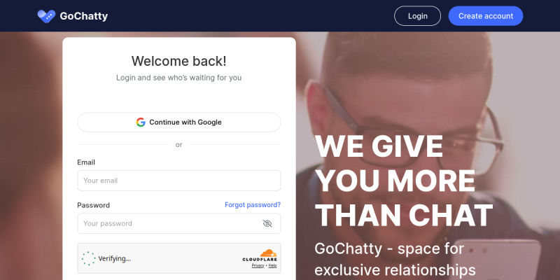 GoChatty screenshot 1